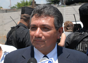 Manuel Melgar, Ministro de Justicia y Seguridad Pública. Foto Archivo