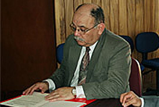 Director de la Imprenta Nacional Luis Ernesto Flores. Foto página oficial Imprenta Nacional