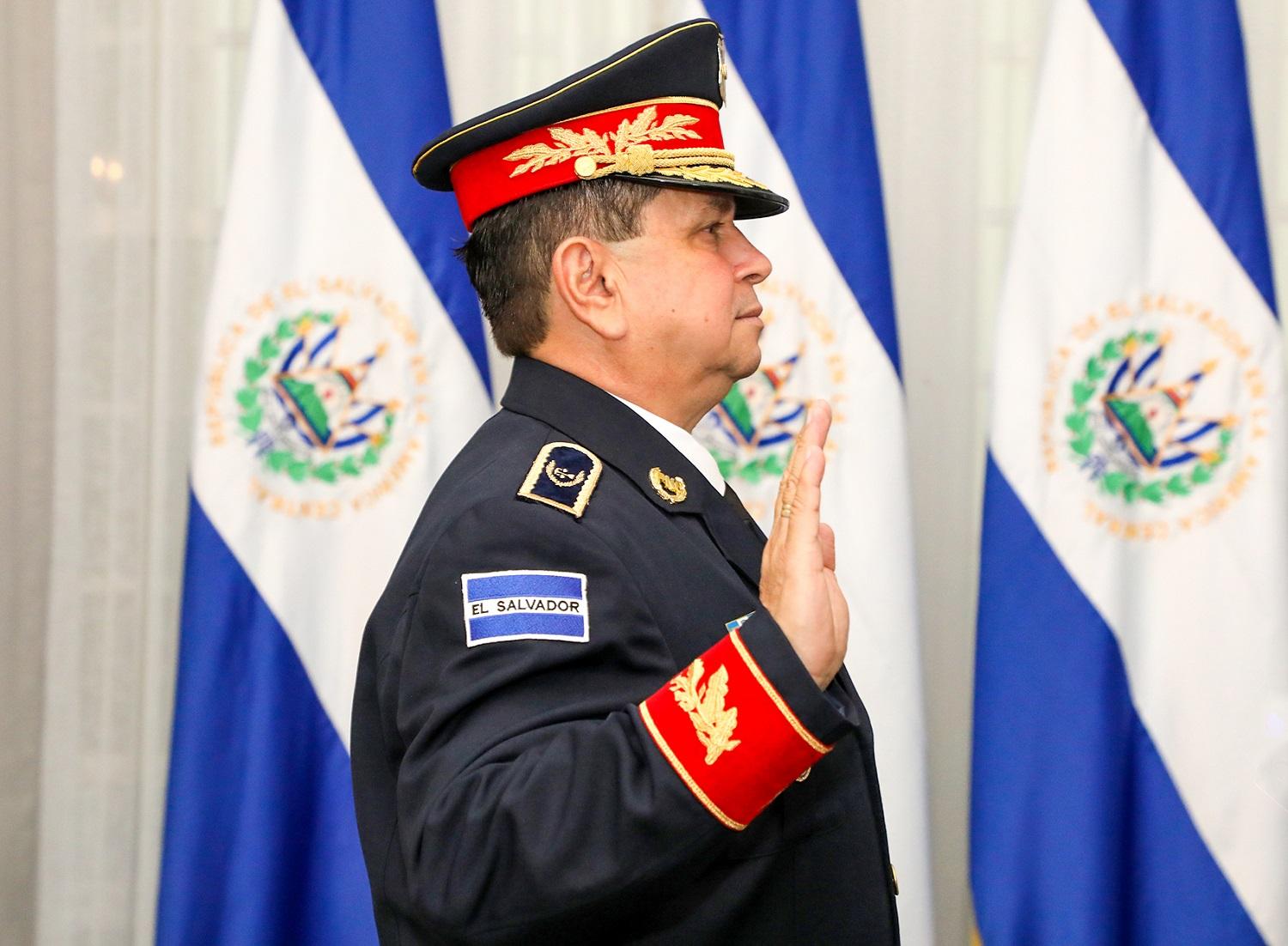 Mauricio Arriaza Chicas, director de la PNC y viceministro de Seguridad Pública, es el primer funcionario del gobierno de Nayib Bukele que es acusado por la Fiscalía por incumplimiento de deberes. Foto: Cortesía / Presidencia de la República