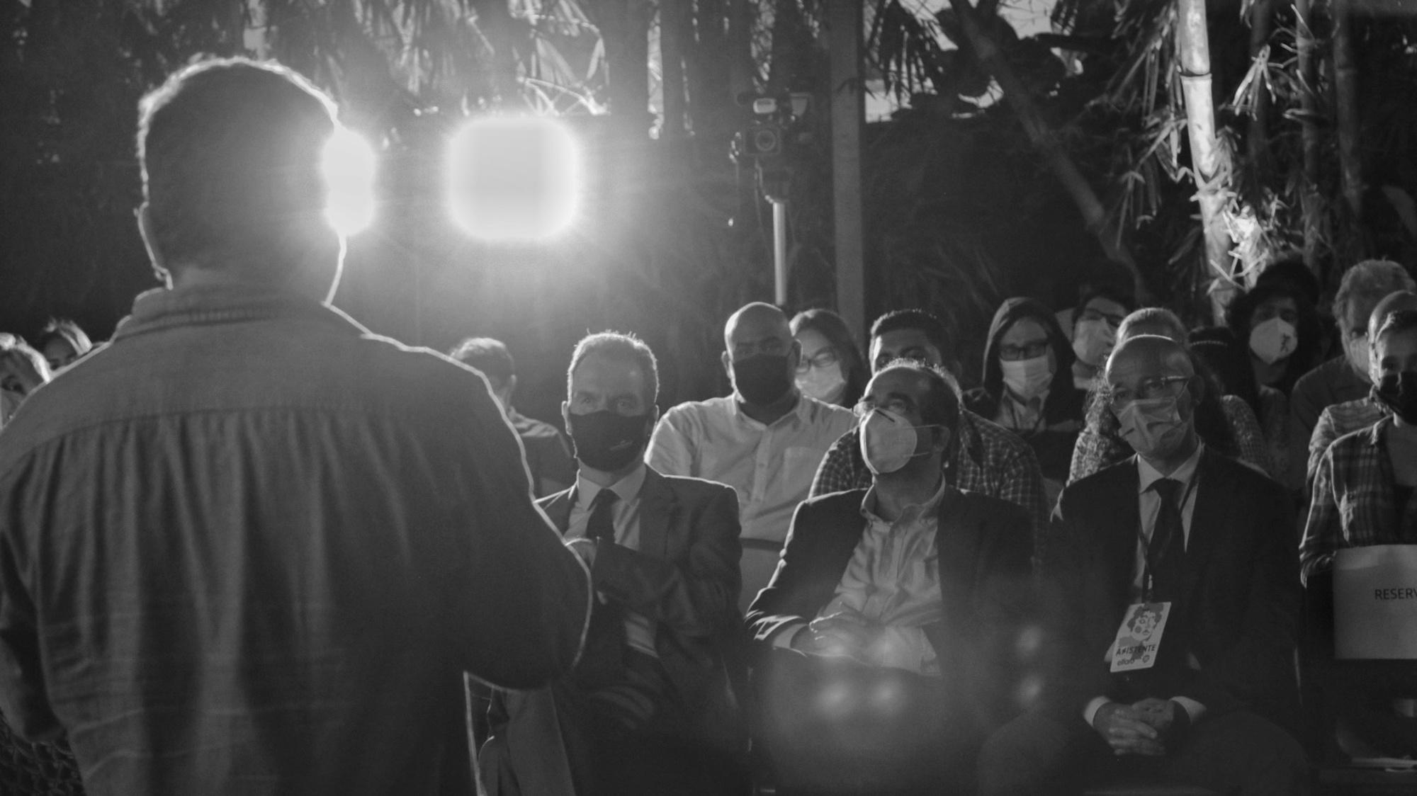 Discurso de cierre del Foro Centroamericano de Periodismo 2021. Foto El Faro:José Mario Calderón.