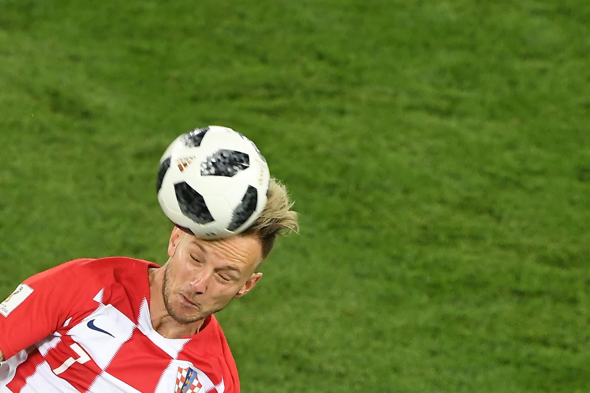 Ivan Rakitić, mediocampista de Croacia. Foto Attila Kisbenedek (AFP).