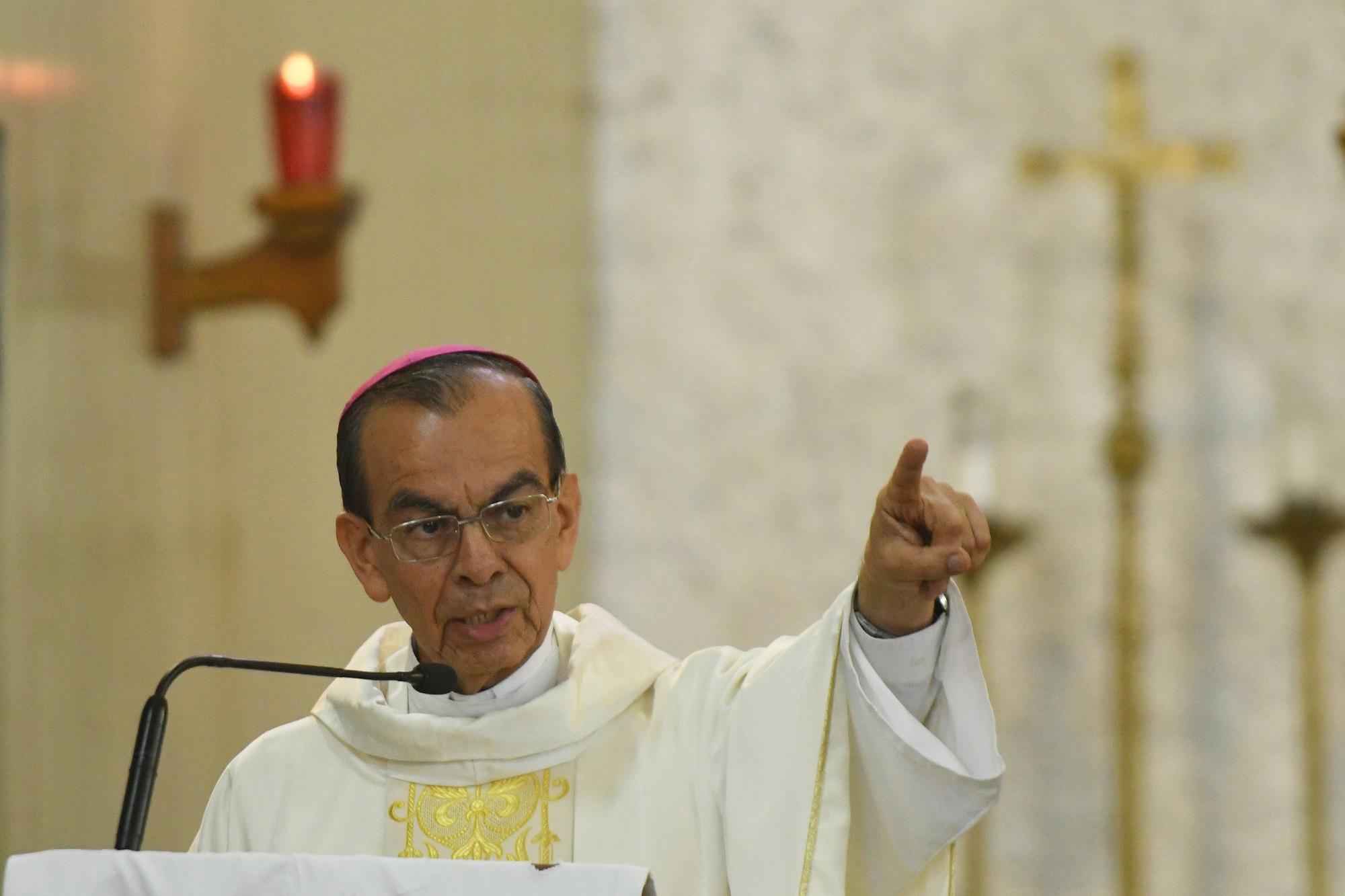 Gregorio Rosa Chávez, cardenal de la Iglesia católica. Foto Marvin Recinos (AFP).