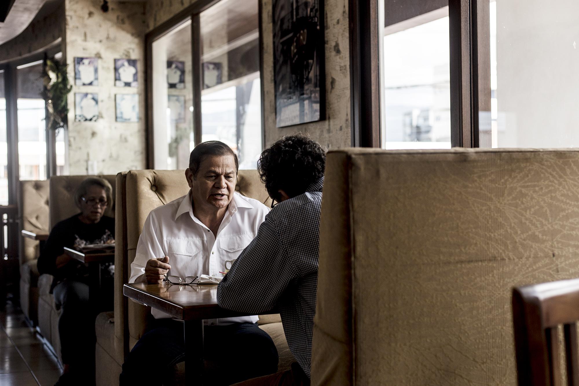 Romeo Vásquez Velázquez, general de las Fuerzas Armadas de Honduras. Foto Fred Ramos.