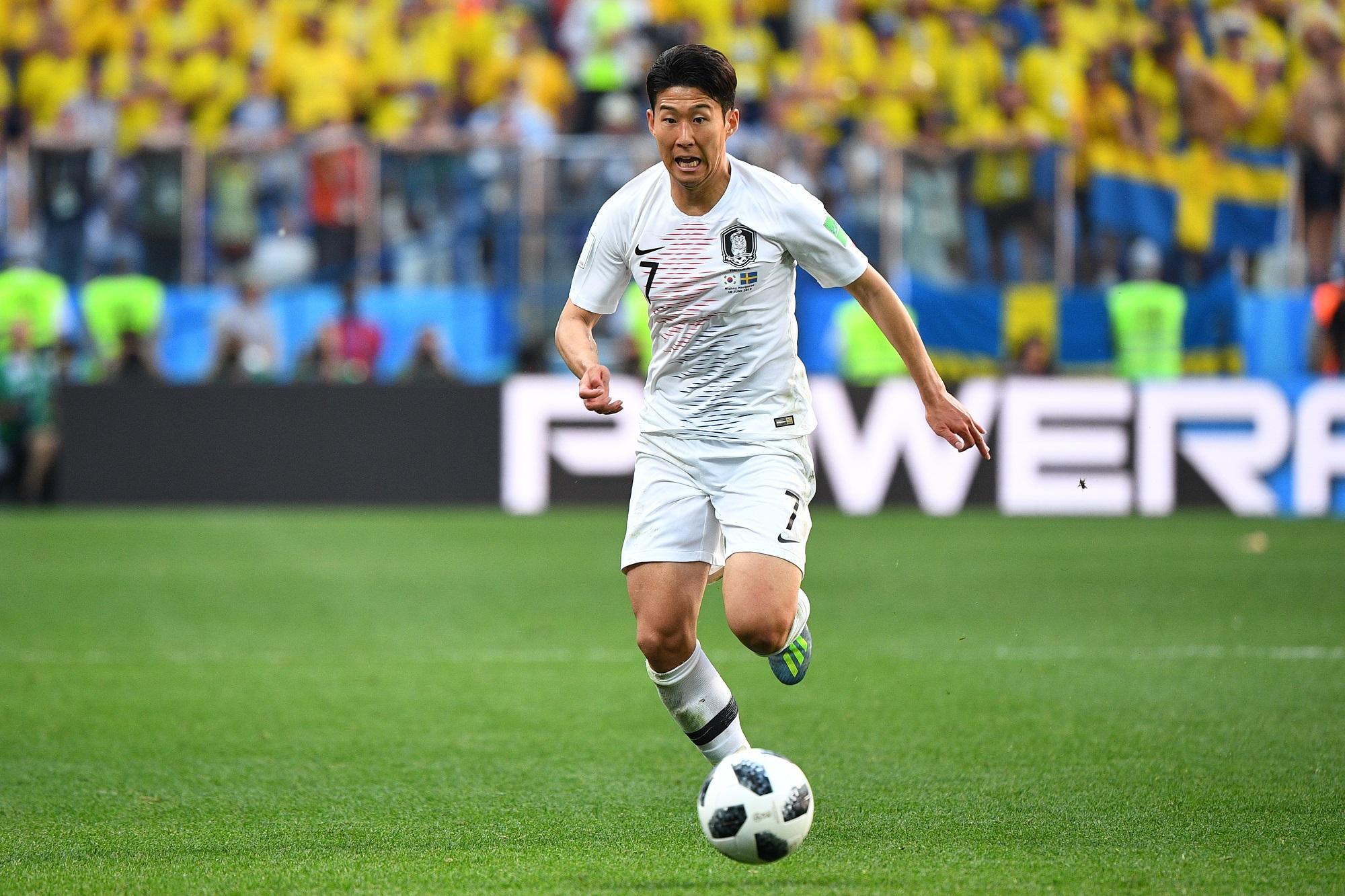 Son Heung-min, delantero de Corea del Sur. Foto Johannes Eisele (AFP).