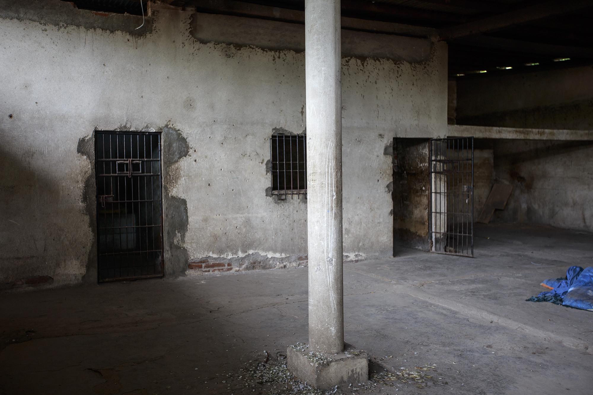 Bartolinas vacías en la estación de la Policía de La Trinidad, Nicaragua, el jueves 28 de junio de 2018. Foto: Fred Ramos