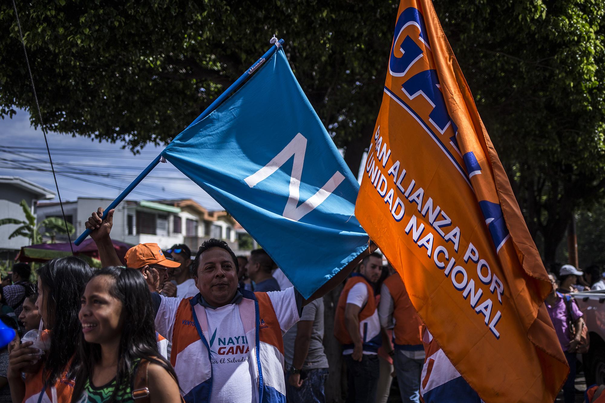 Elecciones internas del partido GANA, el 29 de julio de 2018. Foto: Víctor Peña.