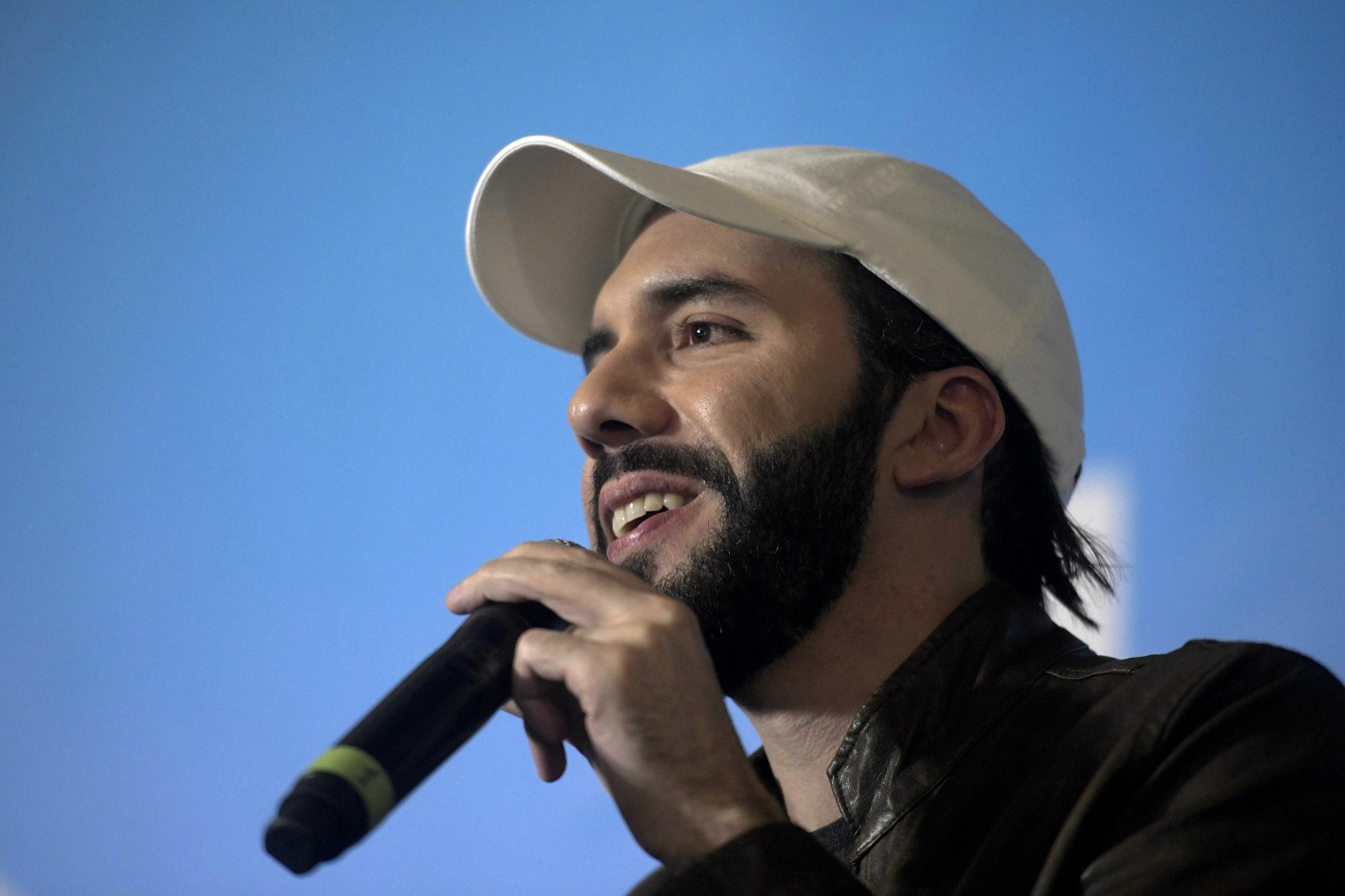 Nayib Bukele, presidente electo de El Salvador por el partido Gana. Foto Marvin Recinos (AFP).