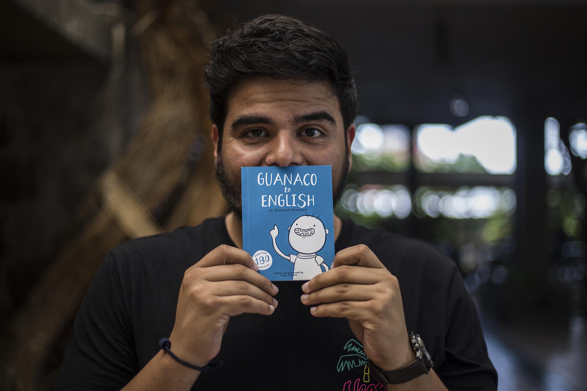 La idea de argueta nació de una bayuncada, pero ha obtenido halagos de figuras importantes de la lengua, como Matías Romero, Francisco Domínguez y Alberto Gómez Font.  Foto: Víctor Peña.