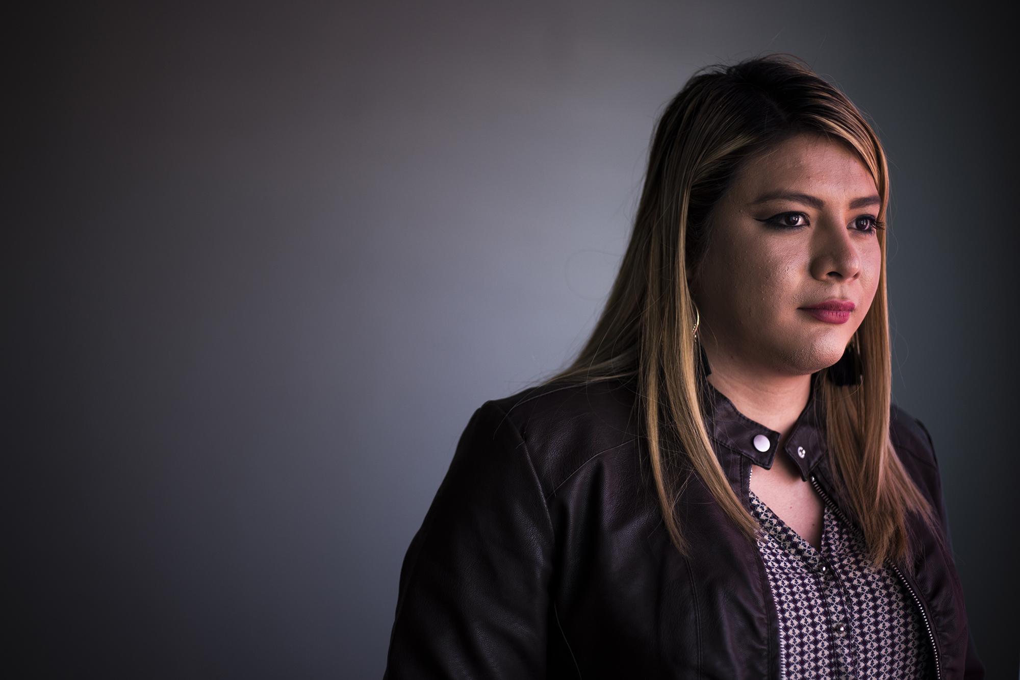Bianka Rodríguez se integró en 2014 como activista voluntaria en Comcavis Trans, organización donde desde 2017 se desempeña como directora ejecutiva. Foto: Víctor Peña. 