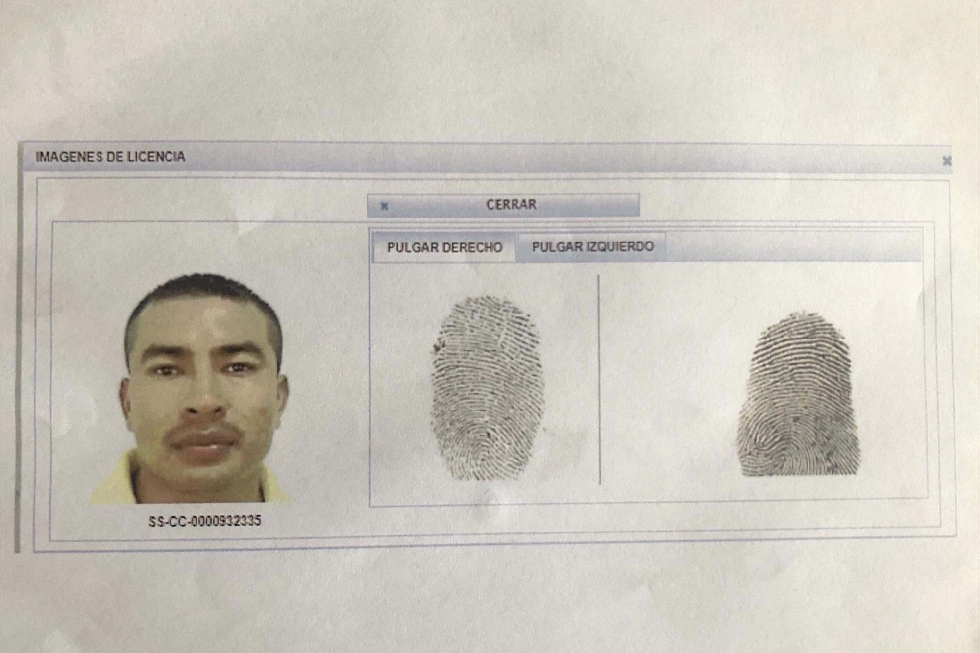 Prosecutors’ record of Danilo Antonio Colocho Hernández, alias Chino Milo, member of the MS-13 ranfla and right-hand man of national leader Diablo de Hollywood.