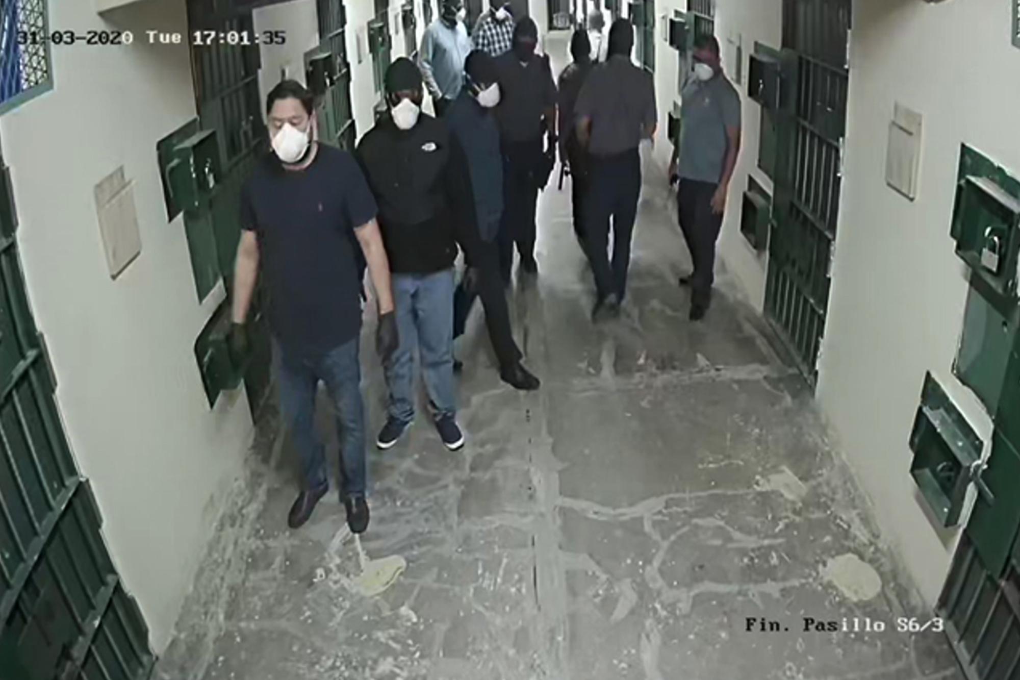 On March 31, 2020, Luna entered Zacatecoluca with four masked guests "to meet with a group of prisoners," says the Operation Cathedral case file. Prosecutors obtained an internal prison report to the warden stating that the delegation met with eight leaders from El Salvador's three major gangs: MS-13 and the Revolucionarios and Sureños factions of Barrio 18.
