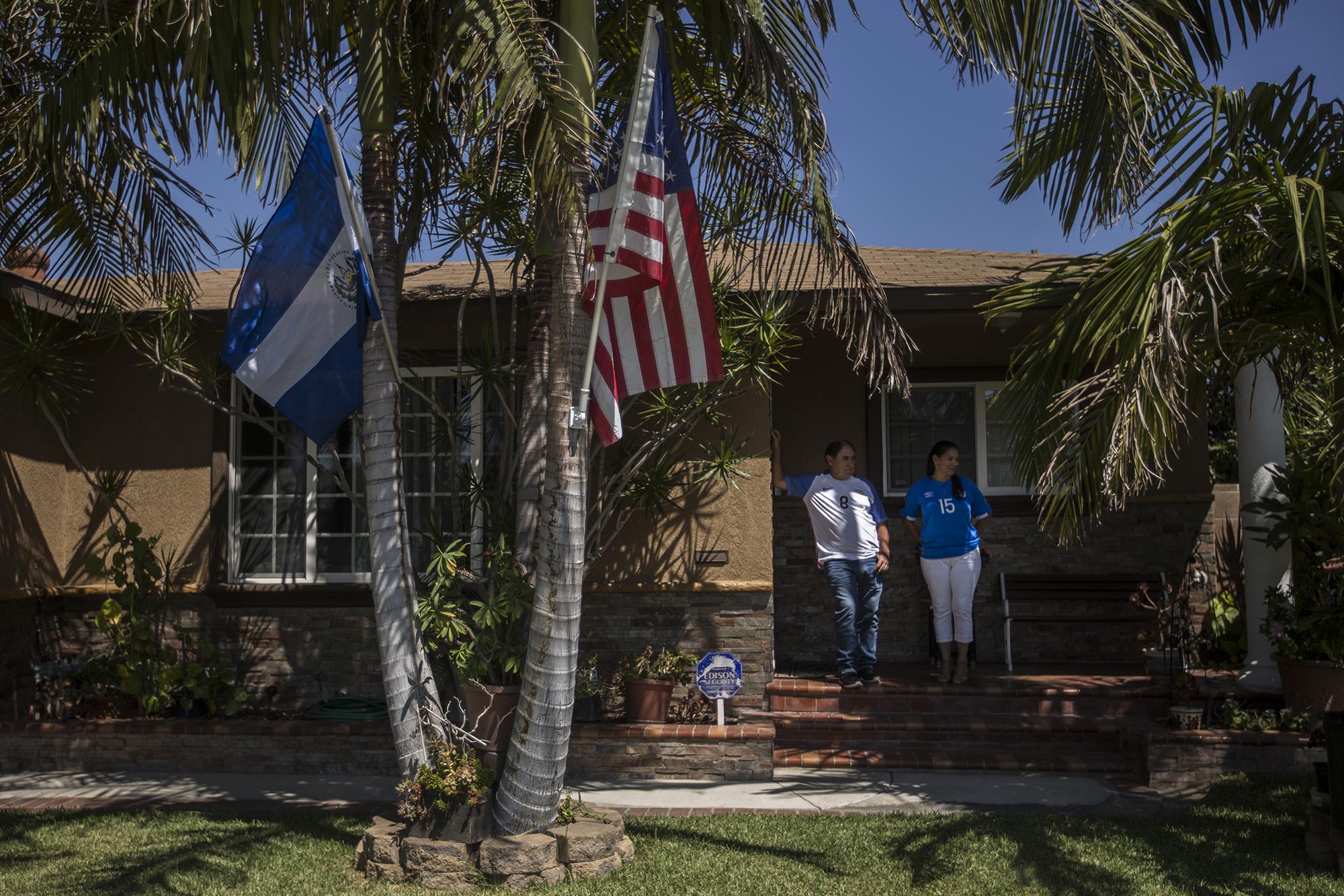 César and Ana Roldán migrated in the 80s. Soccer both unites and divides their home in Pico Rivera in east L.A. County. Cristian and Alex, their sons, are teammates on Major League Soccer