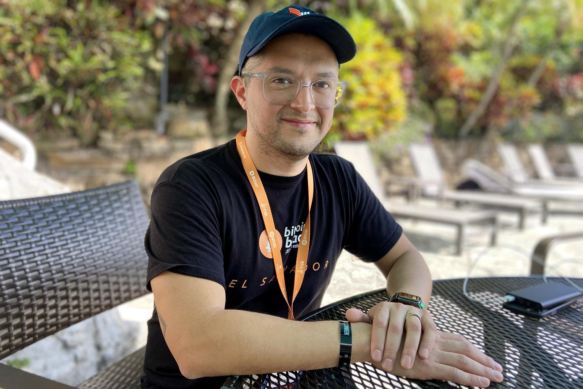 Gerson Martínez es un minero bitcoin estadounidense con padres salvadoreños. Tiene una empresa de minería con instalaciones en Estados Unidos y Canadá y ha creado una empresa filial en El Salvador. Foto: El Faro/ Nelson Rauda