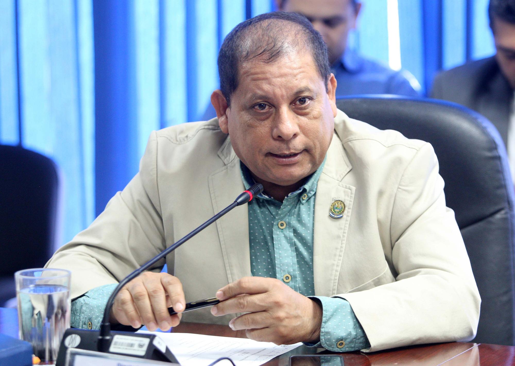 Santos Adelmo Rivas diputado del partido Gana. Foto: Asamblea Legislativa