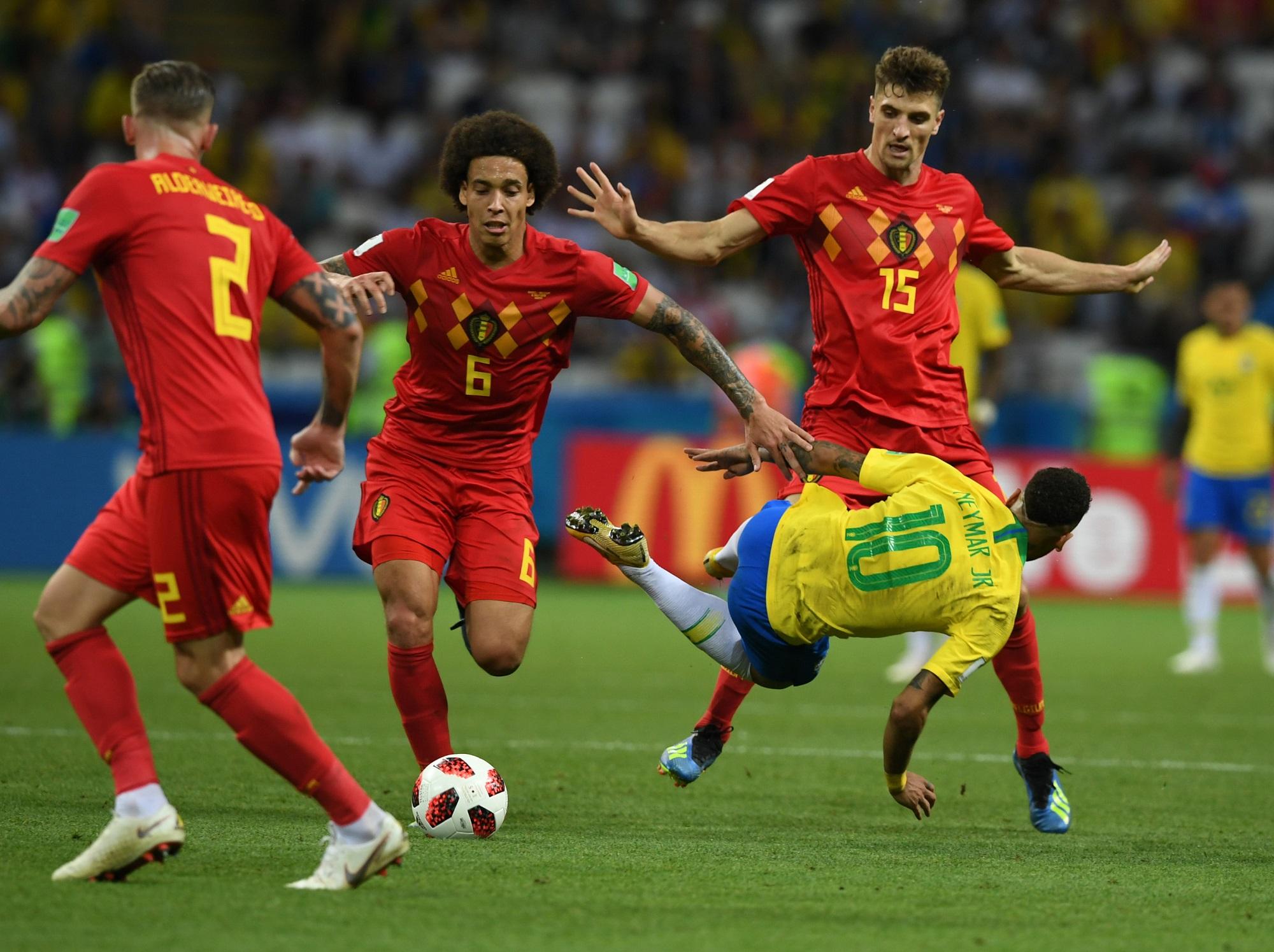 Brasil, la gran esperanza latinoamericana, se tuvo que conformar con llegar a cuartos en el Mundial de Rusia. La eliminó Bélgica, un país de apenas 11 millones de habitantes. Foto Du Yu (Xinhua).