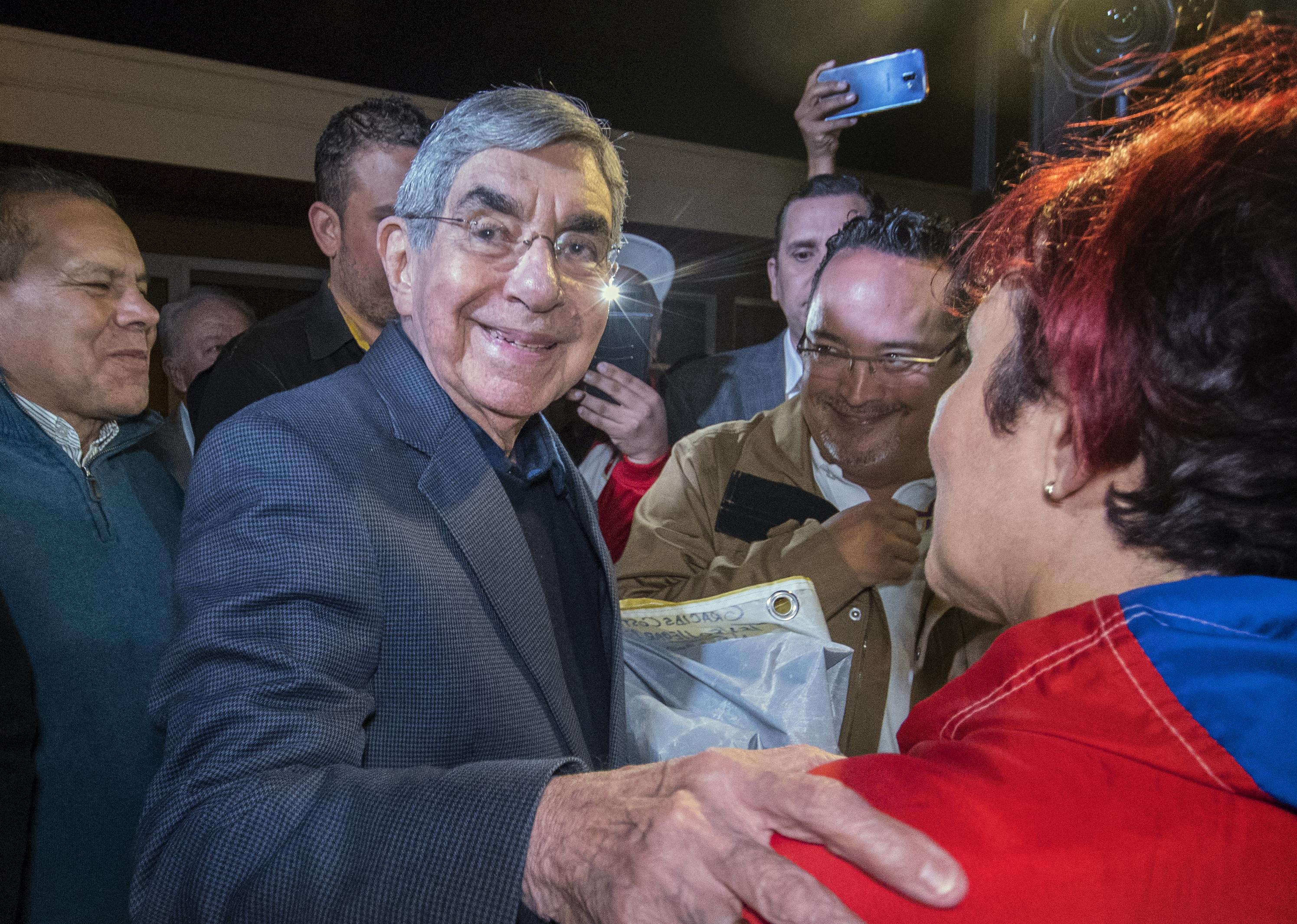 Óscar Arias fue presidente de Costa Rica dos veces, de 1986 a 1990 y de 2006 a 2010. Foto, AFP Ezequiel Becerra.
