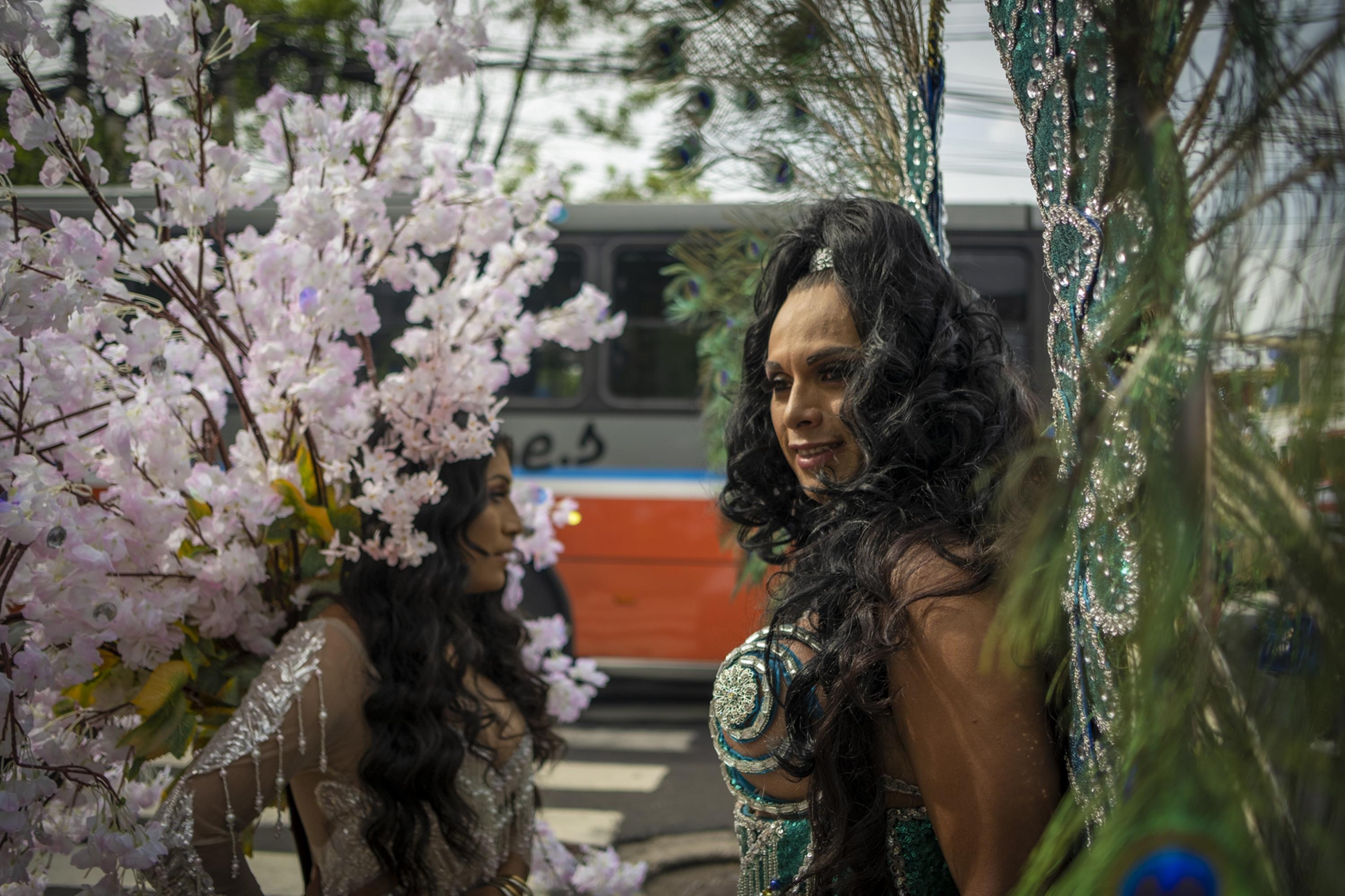 Photo taken on June 29, 2019, during the Pride March in San Salvador. Photo Carlos Barrera