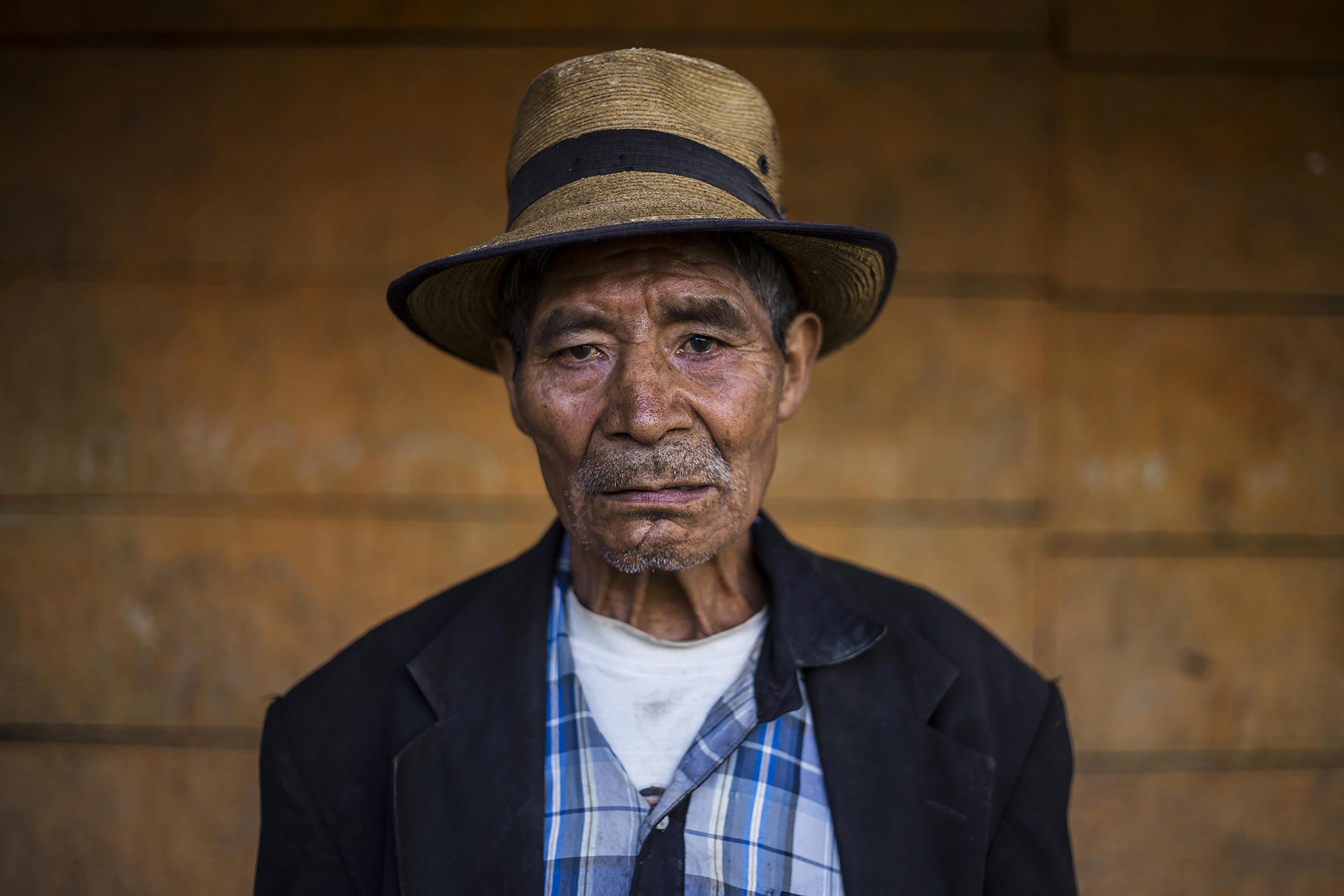 Juan Chávez, 77, lost his wife, mother-in-law, and brother-in-law during a massacre perpetrated by the Guatemalan Army on Apr. 16, 1981. He continues to seek justice and never misses a meeting about the state programs for securing reparations for harms caused during the war.