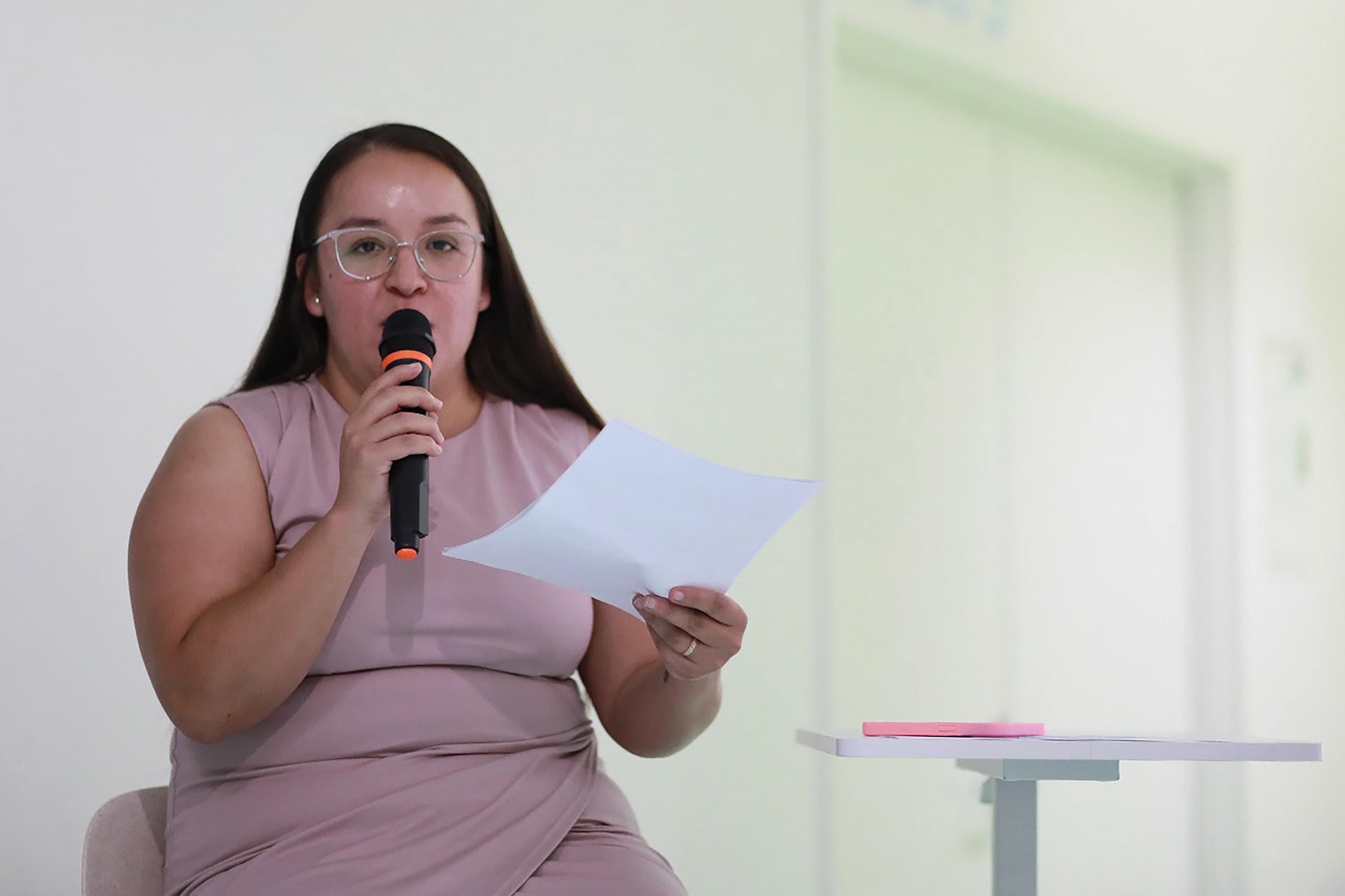 Dulce Guzmán, a Dreamer born in Mexico, is now the head of a coalition of dozens of immigrant-rights organizations across the United States. Photo David Camargo/Alianza Américas