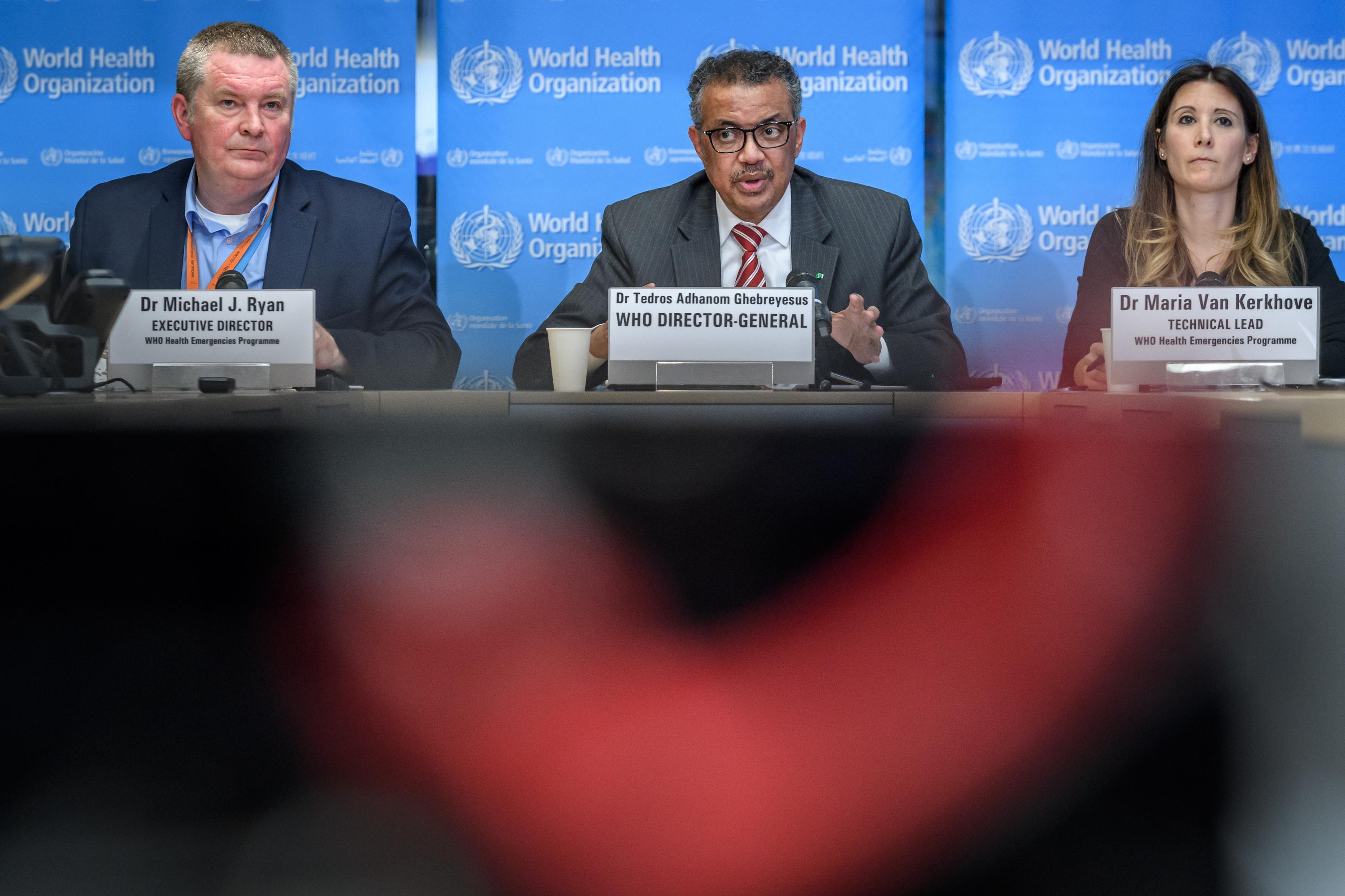 La Organización Mundial de la Salud declaró pandemia de coronavirus el 11 de marzo de 2020. Foto de Fabrice Coffrini / AFP.