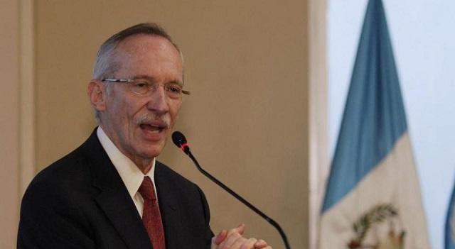 Edmond Mulet, secretario general adjunto de la ONU. Foto cortesía Plaza Pública.