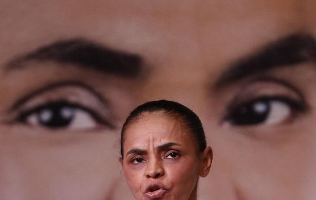 Marina Silva, candidata a la Presidencia de Brasil, se congrega en las Asambleas de Dios. Foto archivo El Faro.