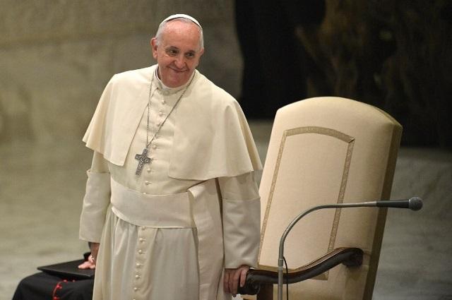 El papa Francisco, máximo jerarca de la Iglesia católica. Foto archivo El Faro.