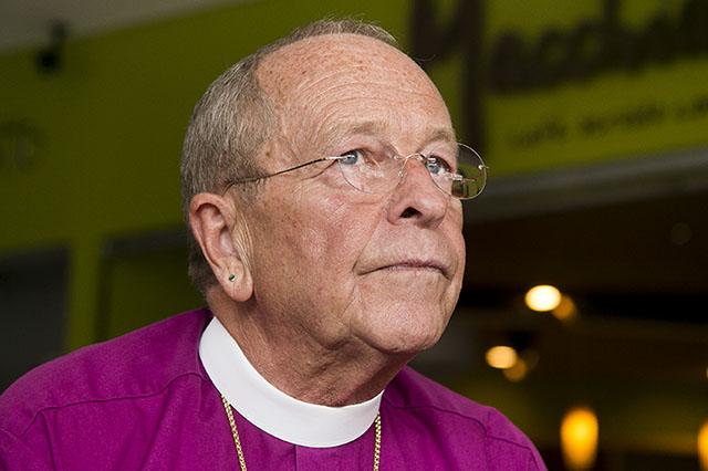 Gene Robinson, el primer obispo homosexual de la Iglesia Episcopal. Foto Fred Ramos