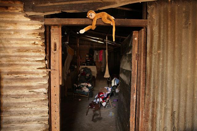 Casa de la familia López Pérez en Paraiso de Osorio. Fotos Mauro Arias