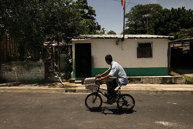 Casa de la familia López Pérez en Paraiso de Osorio. Fotos Mauro Arias