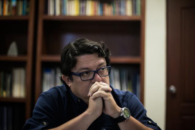 Marlon Escamilla, Director Nacional de Patrimonio Cultura y Natural de la Secultura