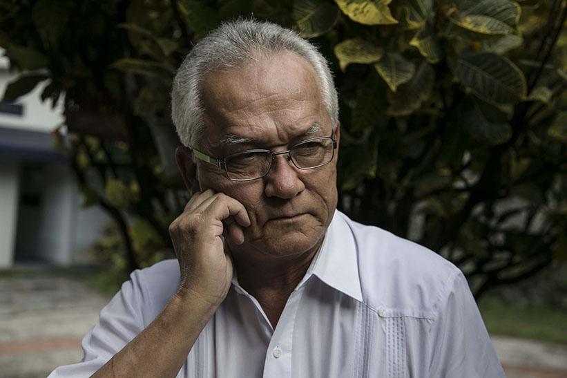 Escritor y abogado Rafael Mendoza. Foto: Fred Ramos