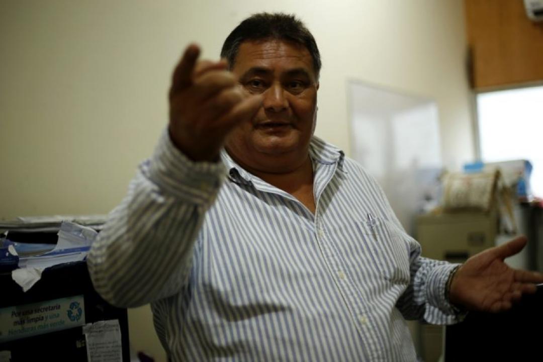Ricardo Alvarado, Mayor of Omoa, Cortés. Photo: Martín Cálix
