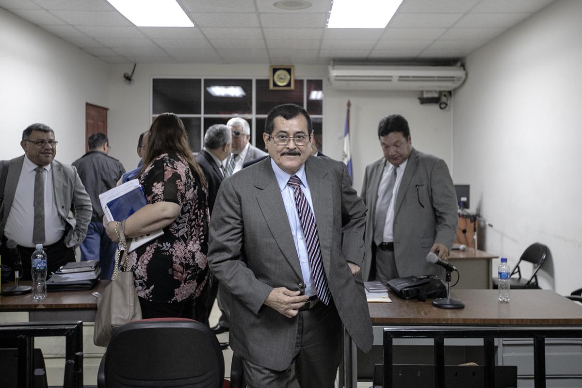 Alberto Rolando Brizuela, conocido por Roberto Rolando Brizuela miembro fundador del Batallón Atlacatl en los tribunales de San Francisco Gotera el 22 de agosto de 2019. Fred Ramos