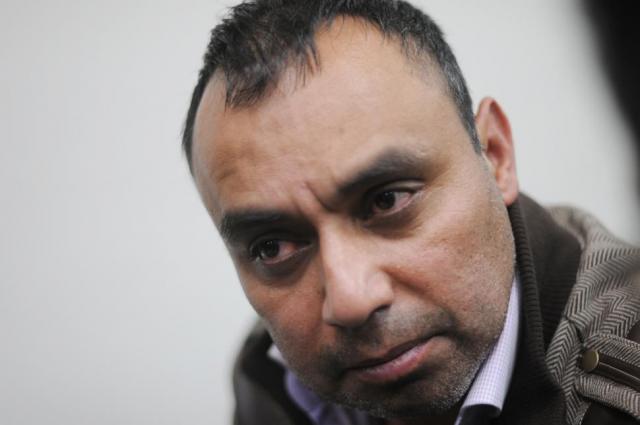 Byron Lima Oliva, condenado por el asesinato de monseñor Gerardi. Foto Sandra Sebastián (Plaza Pública)