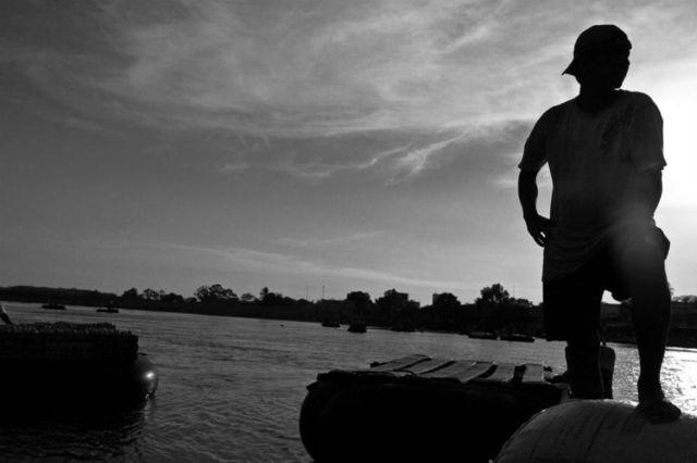 El río Suchiate, que sirve de frontera entre México y Guatemala, será uno de los afluentes vigilados por la Secretaría de Marina. Foto archivo El Faro.