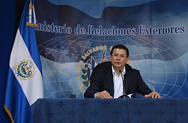 Hugo Martínez, actual ministro de Relaciones Exteriores. Foto archivo El Faro.