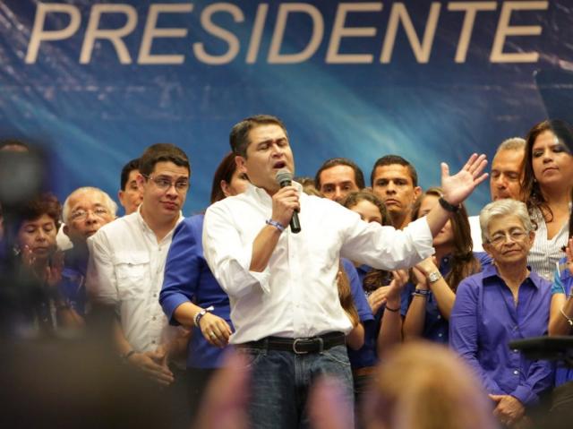 Juan Orlando Hernández, presidente de Honduras. Foto archivo El Faro.