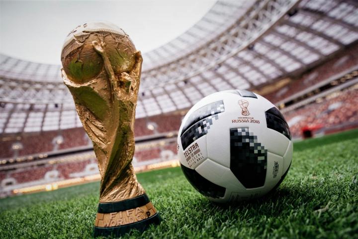 Trofeo copa del mundo réplica mundial de fútbol