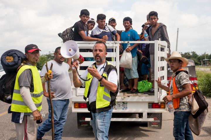 Los pastores de una caravana dif cil de pastorear