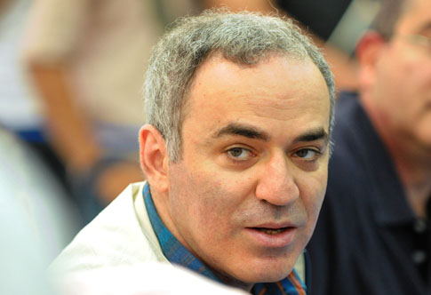 Gary Kasparov. Foto Otto J. Mejía L.