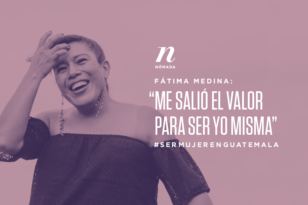 “Fátima Medina: ‘I found the courage to be myself.’” Trans women in Guatemala are struggling to break open space amid forces of hate and discrimination. Illustration by Diego Orellana Xocop