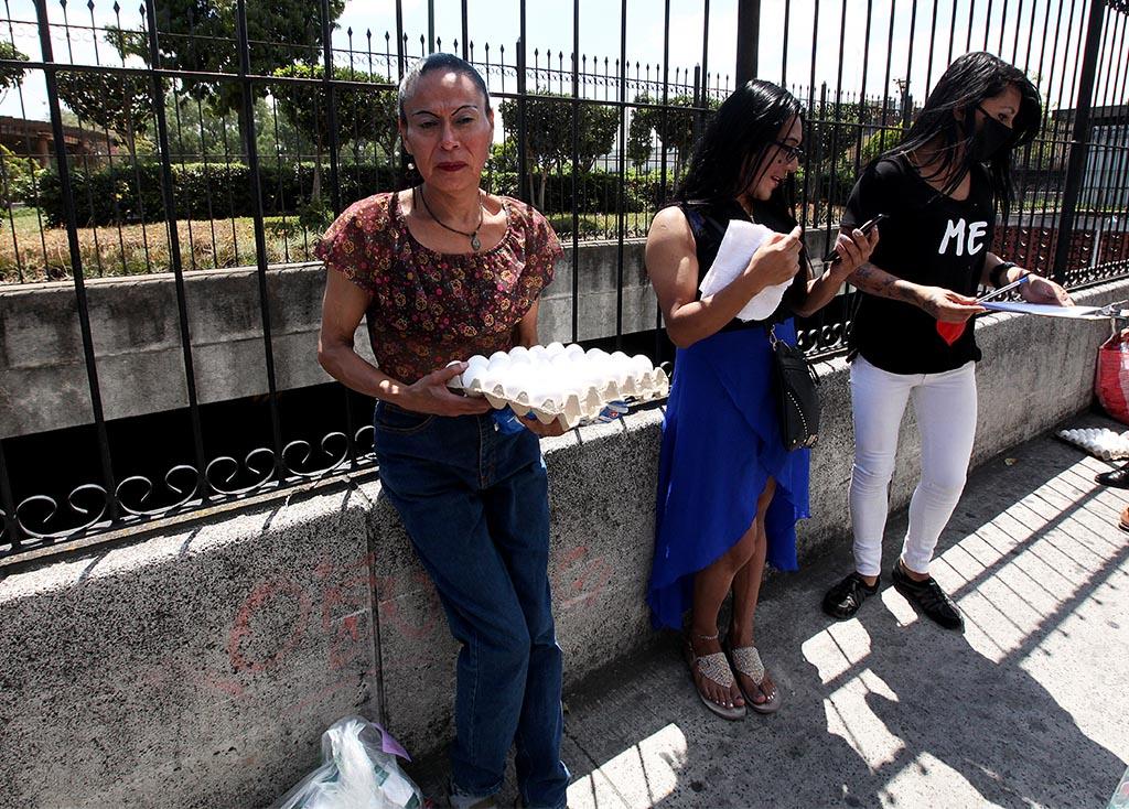 Susy Palacios Zucuy, 52, is a sex worker who relies on the money made from her job to take care of her daugther and her mother.