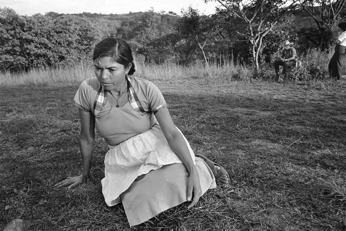 EL SALVADOR. Rufina Amaya. 1982. Sobreviente de la masacre de El Mozote . Foto Cortesía: Susan Meiselas / Magnum Photos