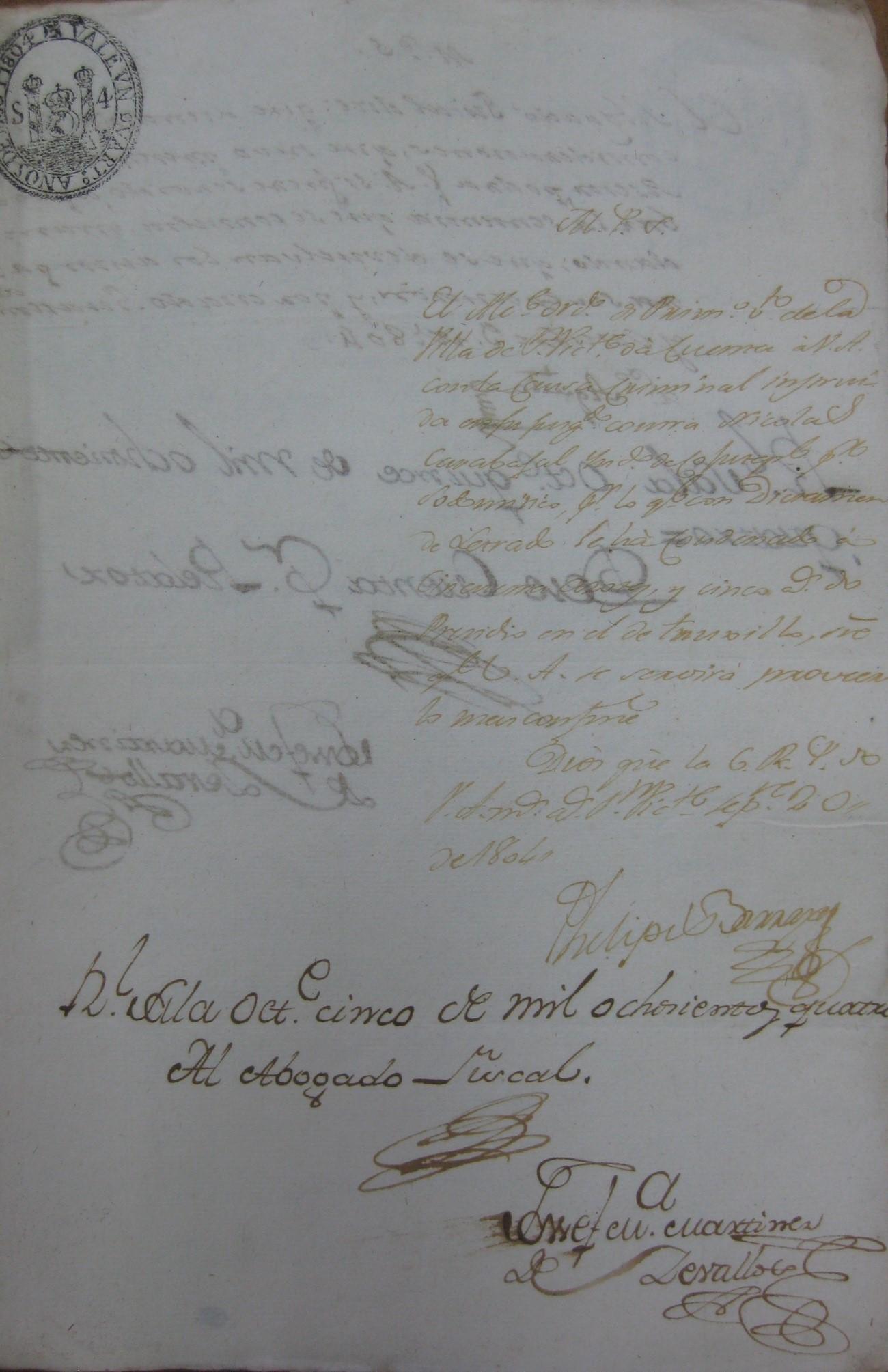Archivo General de Centro América. (3) 2011-.219. Contra Nicolás Carbajal, por pecado nefando .