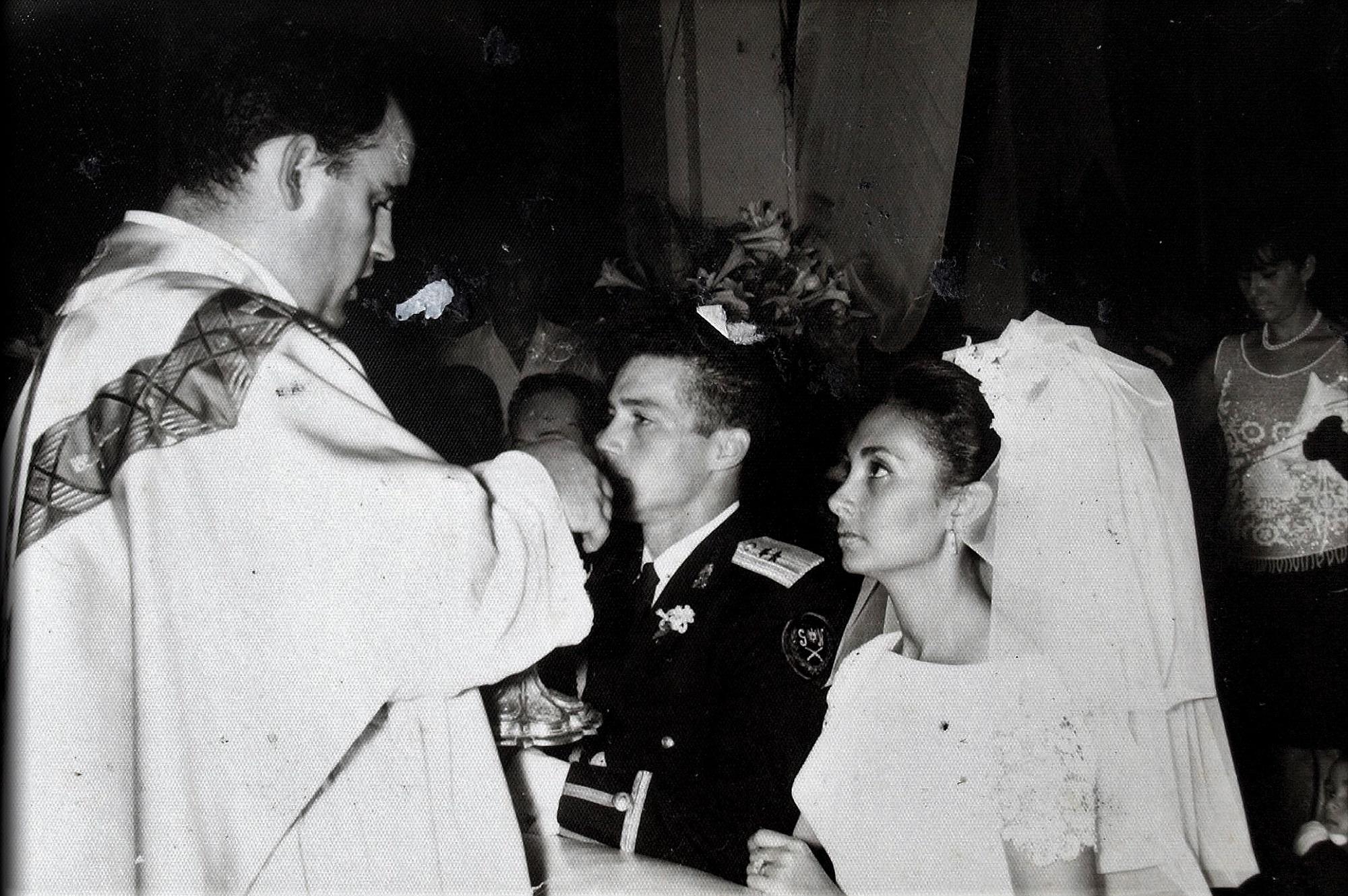 Plazido Erdozain casó en 1967 a Yolanda Munguía con Roberto D