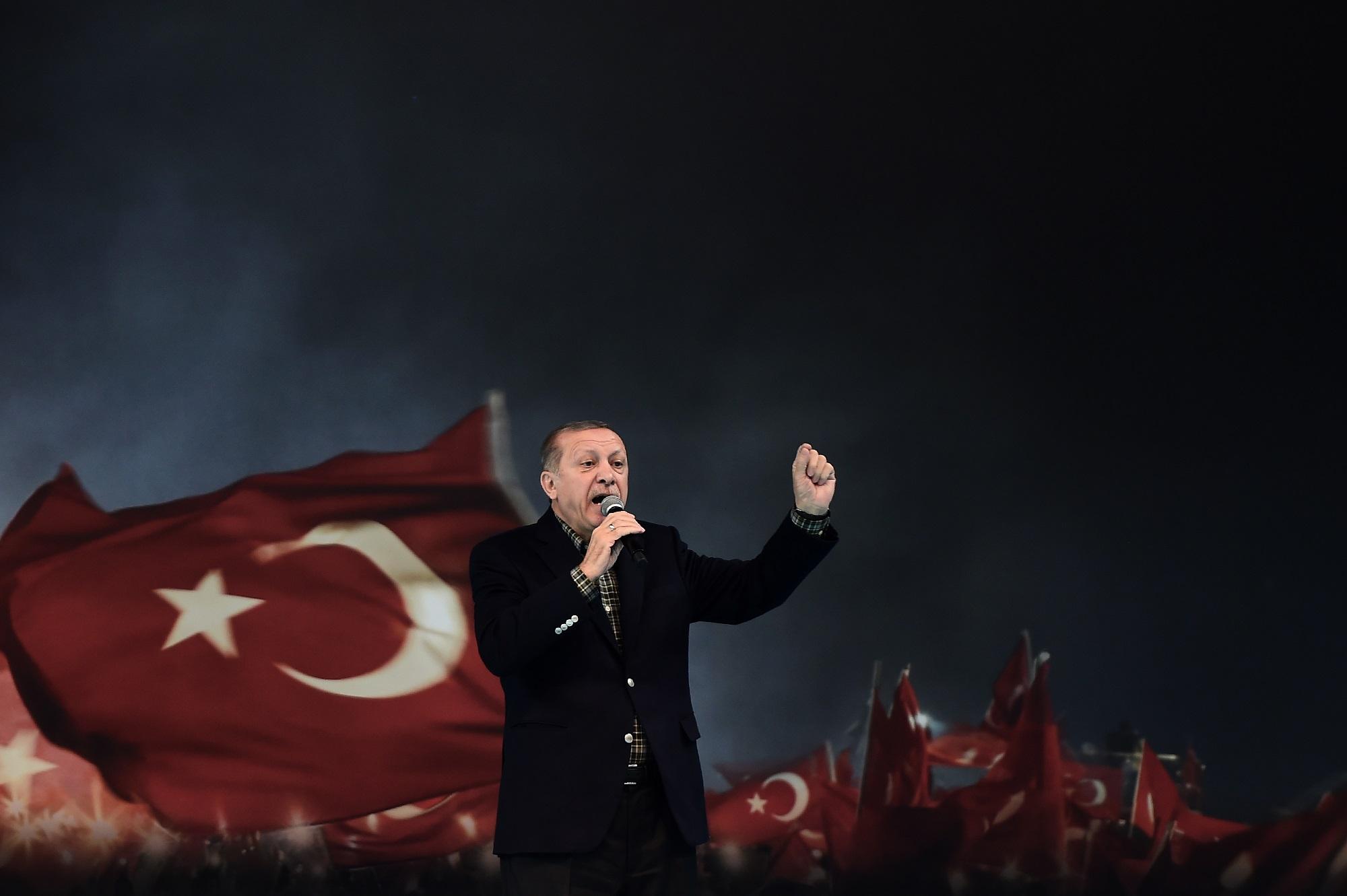 Tayyip Erdogan, presidente de Turquía. Foto Ozan Kose (AFP).
