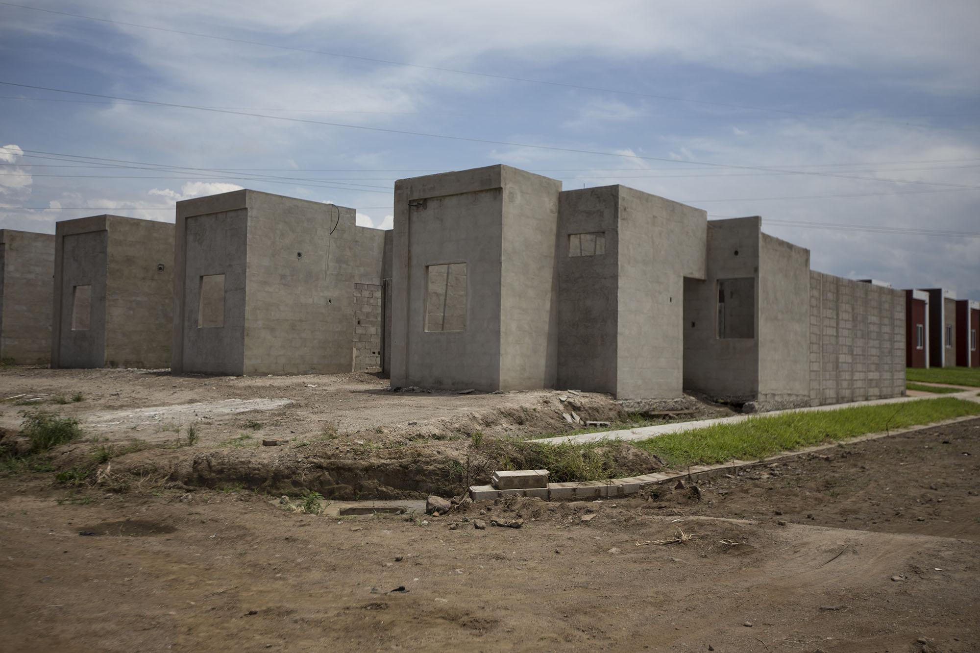Construcción de la urbanización Nueva Acrópolis en el sitio arqueológico Tacuscalco. Foto: Fred Ramos