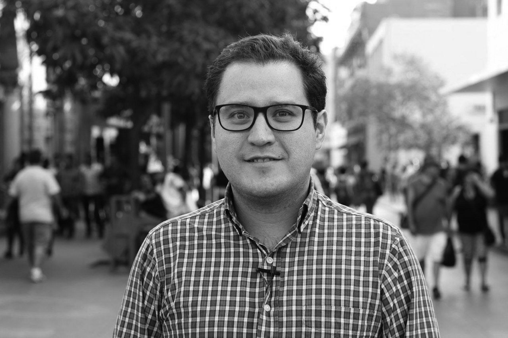 Álvaro Montenegro, periodista y uno de los siete guatemaltecos que crearon el movimiento #RenunciaYa, después rebautizado como #JusticiaYa, central en las protestas que impulsaron la renuncia del presidente de Guatemala Otto Pérez Molina.