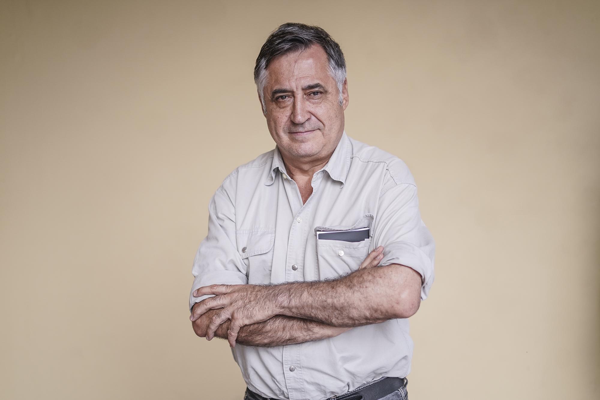 Gervasio Sánchez, periodista. Foto Carlos Barrera.